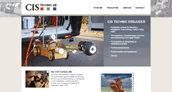 Desktop Screenshot of cistechnic.se